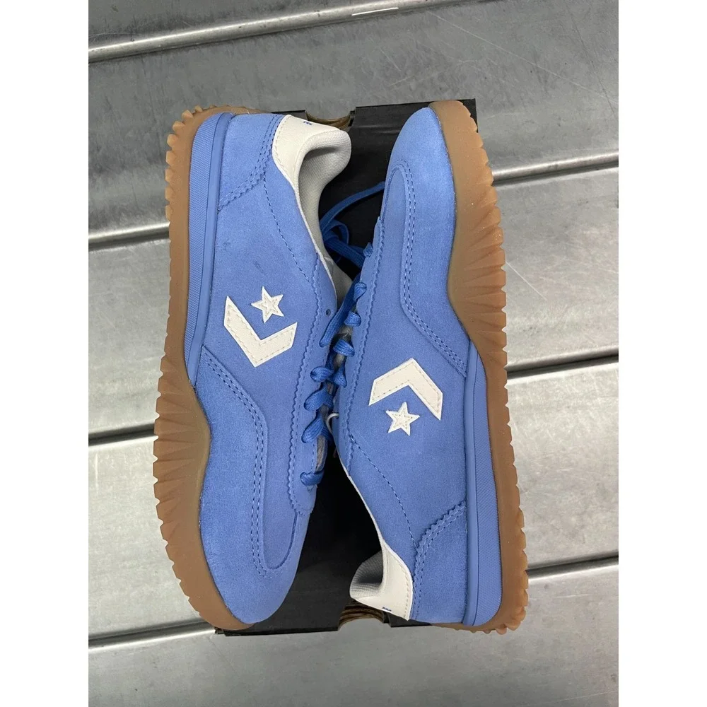 Converse Run Star Trainer OX Shoes‎ Womens 6 Sky Blue Lace Up Sneaker